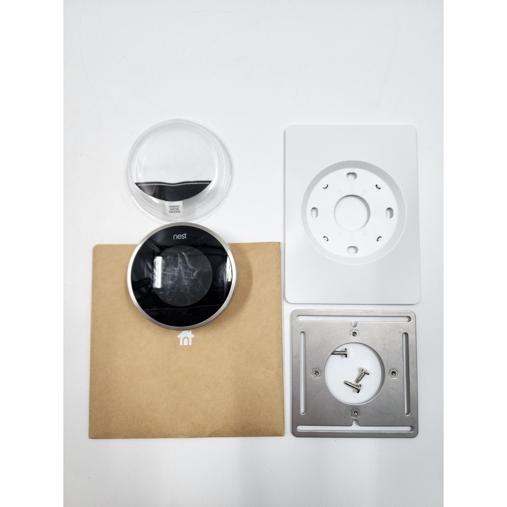 Google Nest Learning Thermostat 2nd Gen Model 02A Stainless Steel Smart Parts